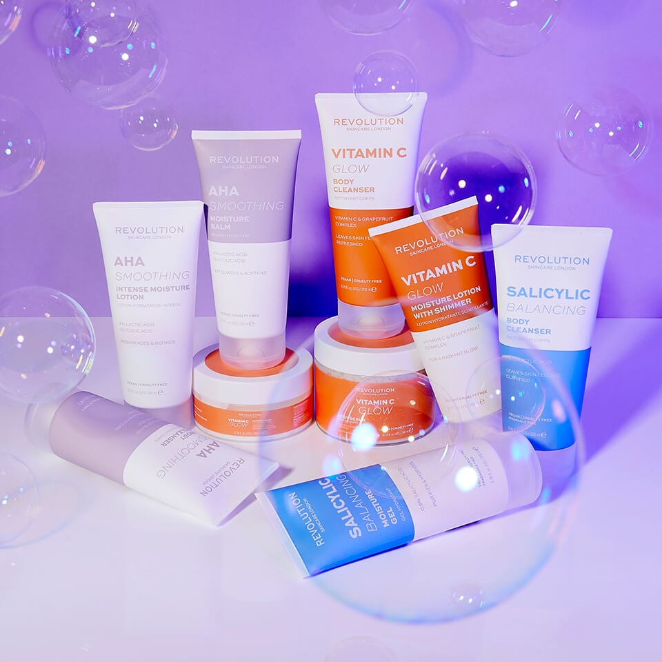 Best body care with active skincare ingredients