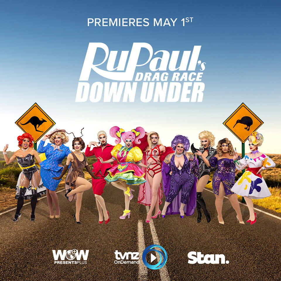 Revolution x RuPaul's Drag Race Down Under...